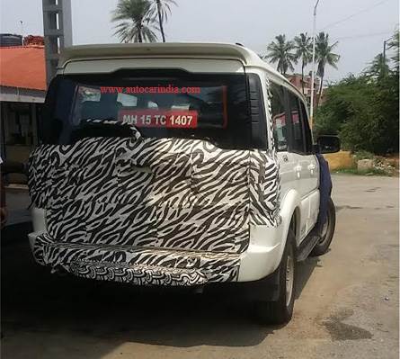 Mahindra Scorpio facelift in the works